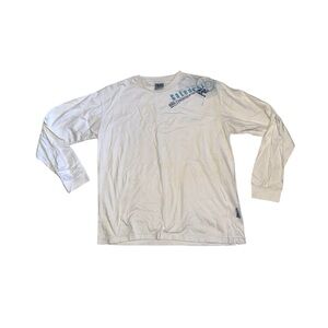 Men’s white long sleeve shirt size medium